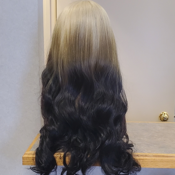 Dipped In Chocolate Synthetic Lace Front Wig - Picture 4 of 7